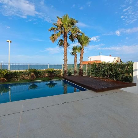 Casa Del Mar, Piscina Privada Frente Al Mar Villa Cullera Bagian luar foto