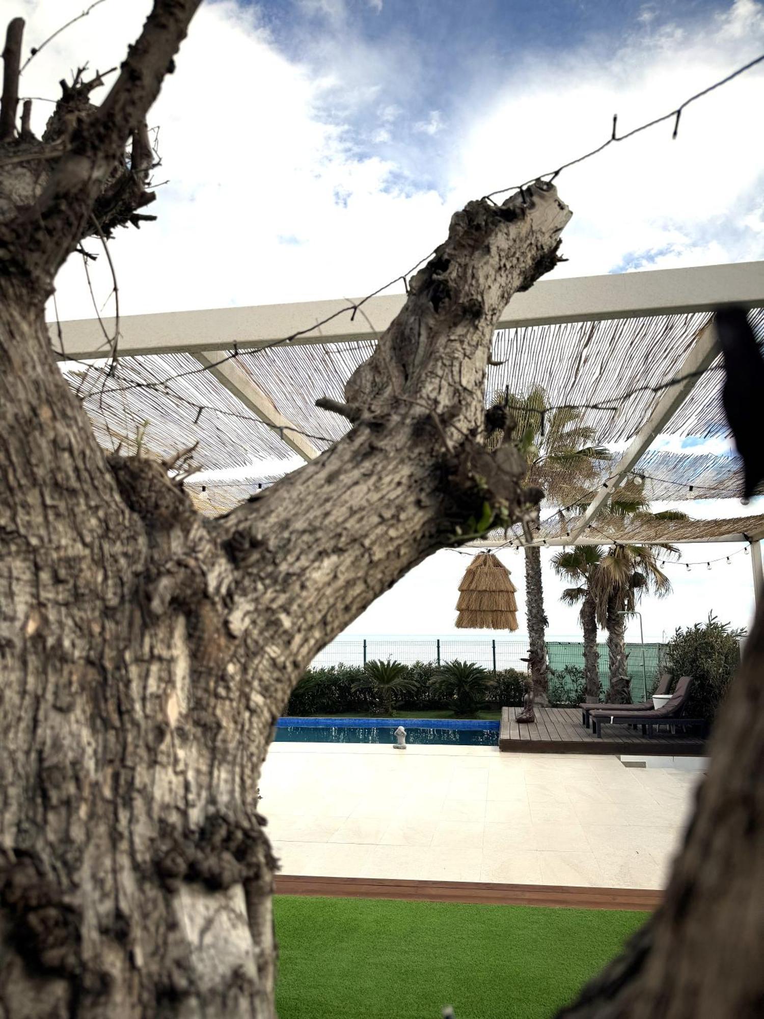 Casa Del Mar, Piscina Privada Frente Al Mar Villa Cullera Bagian luar foto