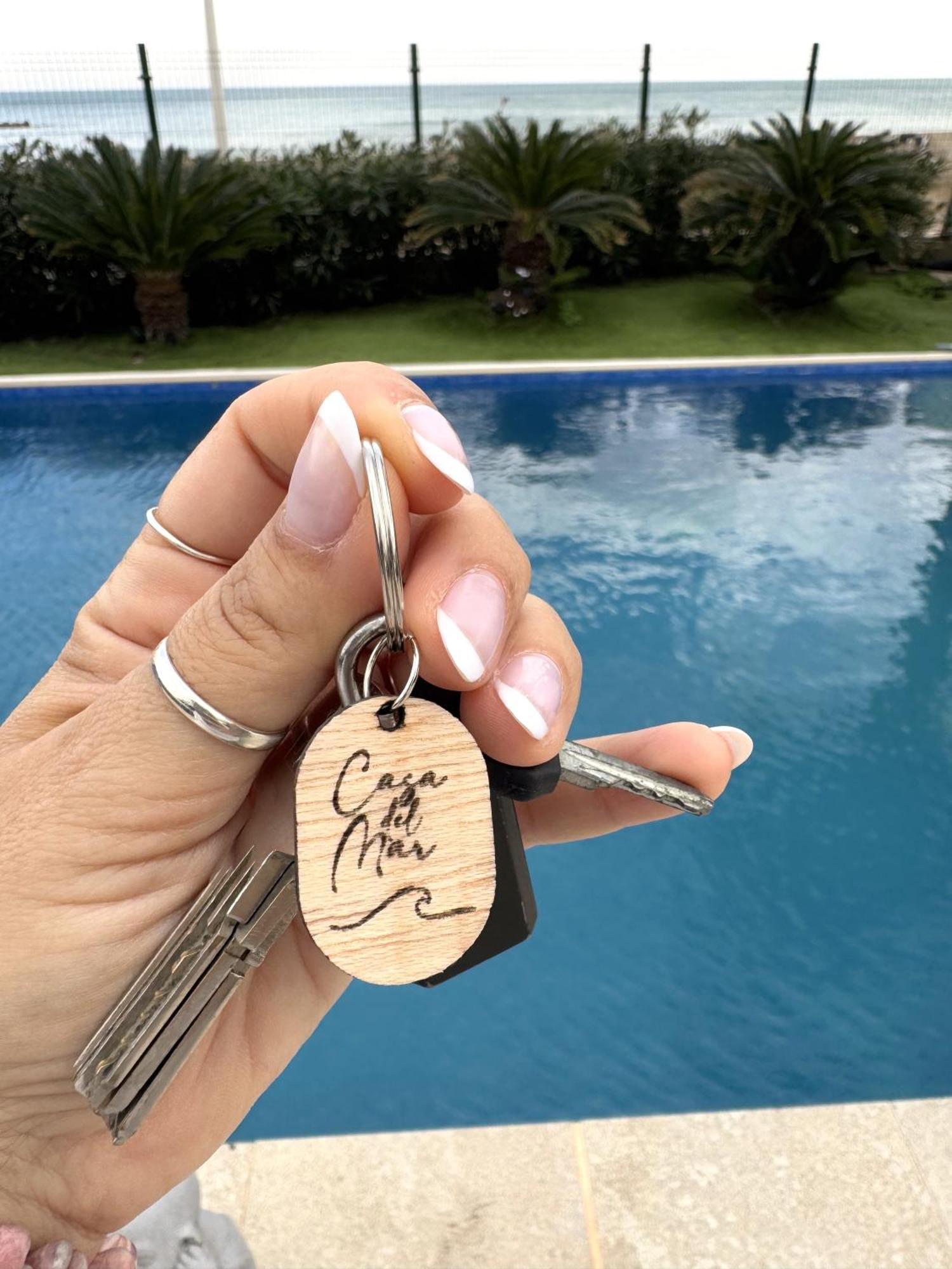 Casa Del Mar, Piscina Privada Frente Al Mar Villa Cullera Bagian luar foto